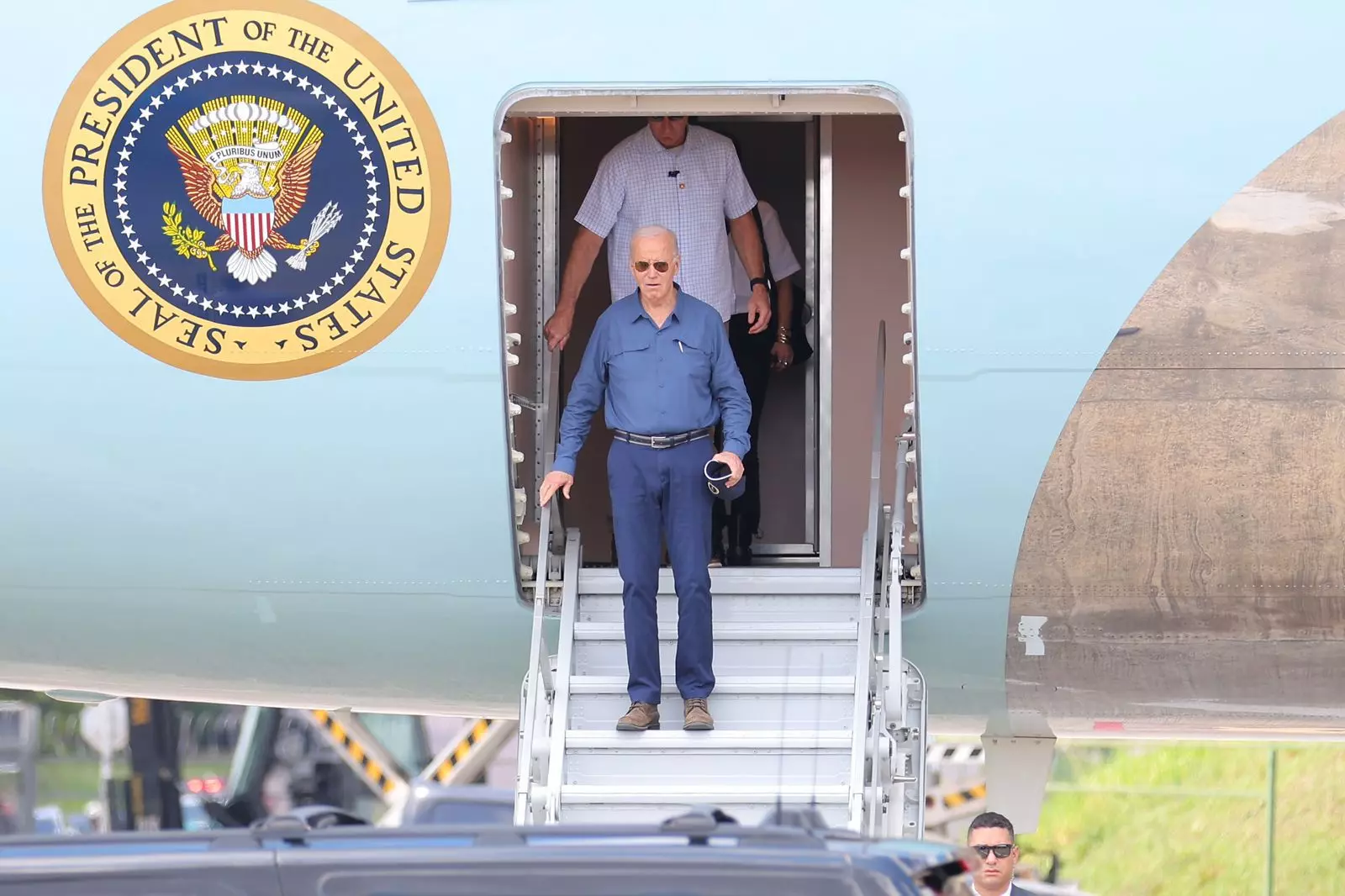 Em visita histórica ao Amazonas, governador Wilson Lima recepciona presidente dos Estados Unidos, Joe Biden